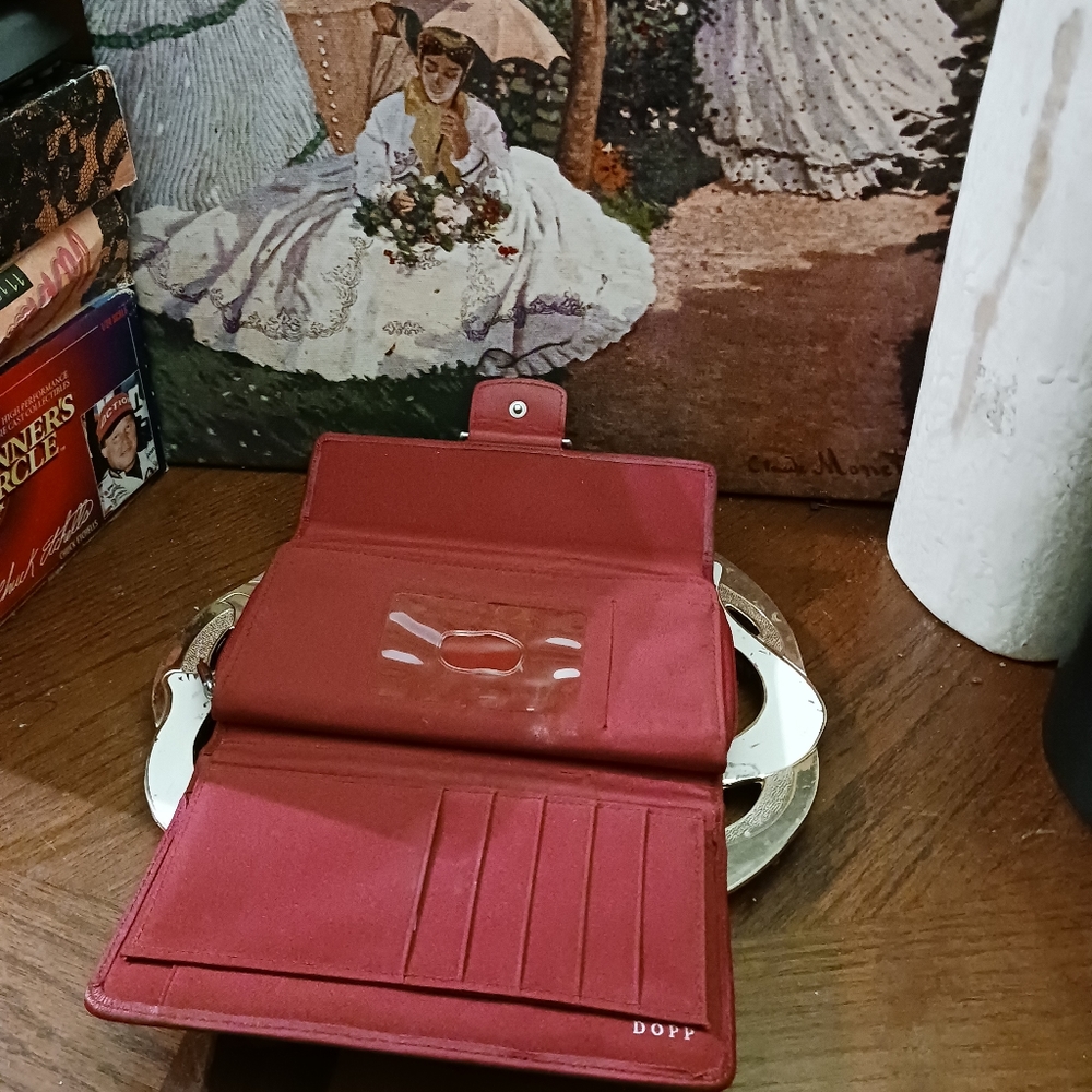 👛 👜 DOPP Soft Cowhide Leather Wallet Like New!,Velvet Touch,A Nice Gift 🎁 👌 - Picture 6 of 11